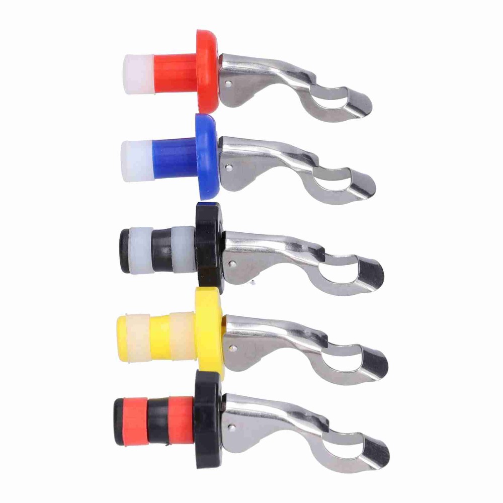 5pcs Silicone Wine Bottle Plug - Wine Preservation Pump incelemesi ve fiyatı