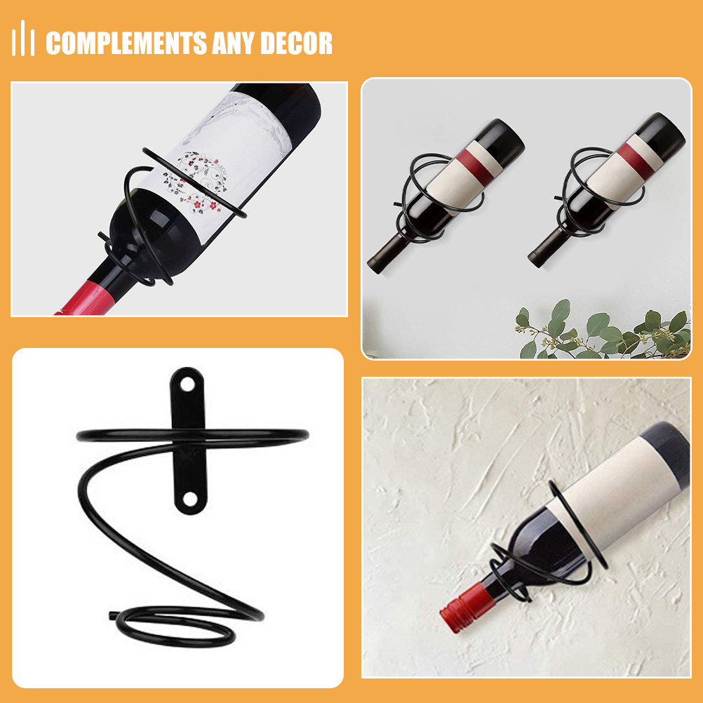 2Pcs Wall Mounted Wine Rack Si - Home Bar Shelves incelemesi ve fiyatı