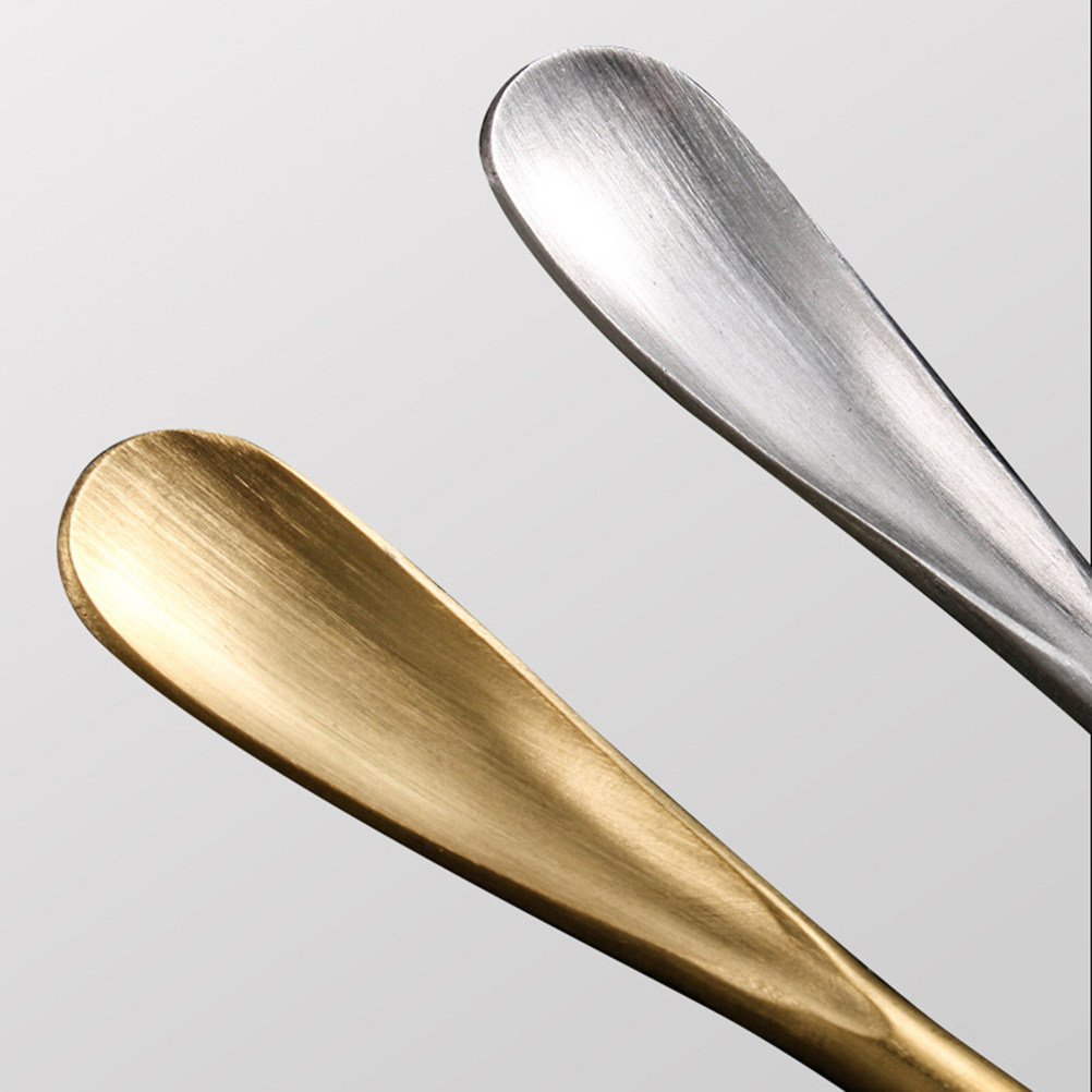 2Pcs Premium Stainless Steel M - Bar Spoon Twisted incelemesi ve fiyatı